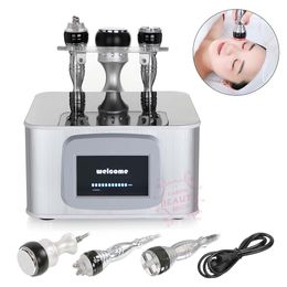3 in 1 Unoisetion Cavitation 2.0 Slimming Wrinkle Remover Equipment Quadrupole RF Skin Tightening Beauty Machine