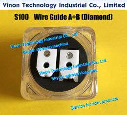 d=0.32mm S100 edm Wire Guide A+B Diamond 3084443, Upper Split Wire Guide AB 0.32mm 0204578 for AQ,A,EPOC A320D,A325 series wire cut machine