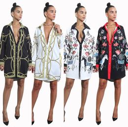 button down gown for ladies