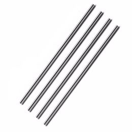 Durable Stainless Steel Straight Straw Practical Drinking Straw Easy to Clean Bar Family Kitchen Tools W7547