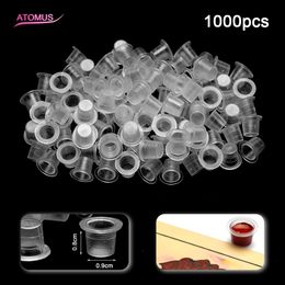 Small Size Tattoo Ink Cups Caps Supply Professional Permanent Tattooing Accessory For Tattoo Machine Plastic Profession Colours Cup