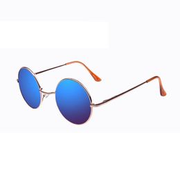 2020 Classic Brand Designer round sunglasses for women men Fashion popular metal Round sun glasses unisex retro vintage glasses for travel