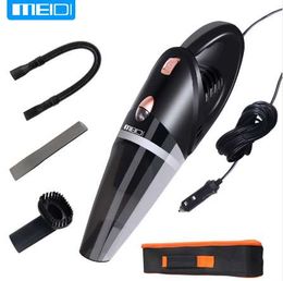 vMEIDI Vacuum Cleaner In Car Wet&Dry Dual Use Vacuum Cleaner Portable Car Handheld Vacuum Cleaner 14.7FT(5M) Power Cord