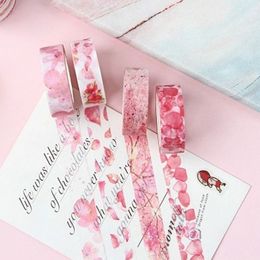 2018 New Pink Memories Kawaii Flower Animals Decorative Washi Tape DIY Scrapbooking Masking Tape School Office Supply 2016
