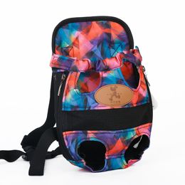 HOOPET Dog carrier fashion red Colour Travel dog backpack breathable pet bags shoulder pet puppy carrier314G