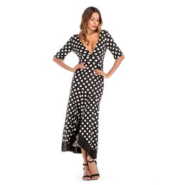 maxi wrap dresses uk