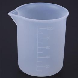 100ml Transparent Measuring Cup With Scale Glue Measuring Tools For DIY Baking Kitchen Bar Dining Accessories TO871