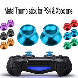 Aluminium Metal Thumbstick Cover Joystick Cap Button for PS4 XBOX ONE Controller Replacement Repair Parts High Quality FAST SHIP