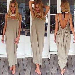 Sexy Women Hippie Boho Evening Party Beach Dress Long Maxi Dress