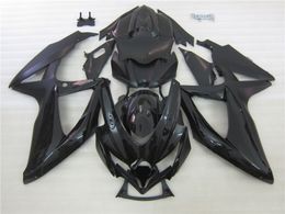 hot sale motorcycle fairings for suzuki 2008 2009 2010 gsxr600 gsxr750 08 09 10 gsxr 600 gsxr750 k8 black fairings kit fd66