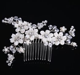 Bride, handmade pearl, comb, wedding dress, accessories, headwear, accessories, bridal ornaments.