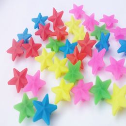 Small Star Bead Bicycle Spokes Multicoloured Stars A Child Car Star Type Colourful Beads Outdoor Cycling Colour Film 1ws ii