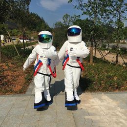 2018 Hot sale Space suit mascot costume Astronaut mascot costume with Backpack with LOGO glove,shoes