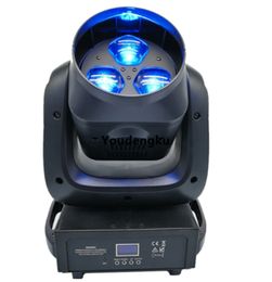 6 pezzi Bellissimo fiore di diamante 3x40w 4in1 rgbw controller dmx Led zoom wash testa mobile led mini bee eye beam light