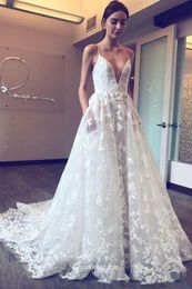 beach wedding dress with pockets