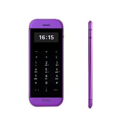 touch phone keypad UK - Newest Anica T5 MP3 dual sim Cards cell phones bluetooth dialer OLED display touch keyboard sync anti-lost mini credit card mobile phone