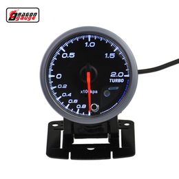 Dragon gauge 60mm Auto Car turbo pressure gauge Boost gauge meter Colorful luminous kpa Trubin Mete