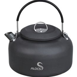 Alocs CW-K03 1.4L Outdoor Water Kettle Pot Camping Picnic Cooking Teapot Aluminium Alloy ultra light alloy kettle kit