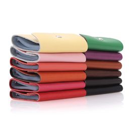 Small Pocket Soft Leather Case Wallet Bag Holder With Hasp Closure , Promotional Gifts Bank Credit Card Holder Wallets