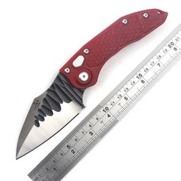 Couteau automatique Couteau pliant à coutures personnalisées CTS-XHP D2 Lame Nylon fibre de verre Poignée Tactique Survie Camping couteau de poche