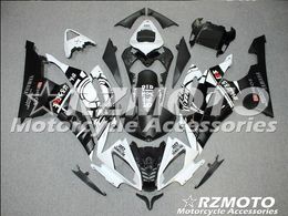 Injection Mould New Fairings For Yamaha YZF-R6 YZF600 R6 08 15 R6 2008-2015 ABS Plastic Bodywork Motorcycle Fairing Kit black White d5