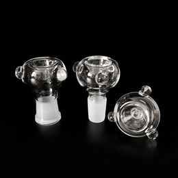 Glass Slides Bowl Bongs Bowls Funnel Rig Accessories 14mm 18mm Male Female Heady Smoking Water pipes dab rigs Bong Slide