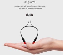 Y10 Wireless Bluetooth Headphones Neck-Mounted Sports Earphones For Apple iPhone Android Smart Phones Headband Headset With Retail Pack 2019