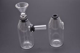 Great cheap price Glass Oil Burner Water Bong smoke pipe with carb hole pyrex portable hand water pipe free shipping wholesale