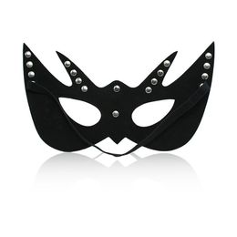 Morease Sexy Eye Novelty Fetish Mask PU Leather Adult Games Flirt Sex Toy Sleep Sex Products For Couples Slave Game S924