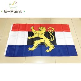 Flag of Benelux Belgium Netherlands and Luxembourg 3ft*5ft (90*150cm) Size Christmas Decorations for Home Flag Banner Gifts