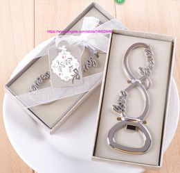 200pcs Forever Love Letter Bottle Opener Openers Favors And Gifts Wedding Party Souvenirs Gift For Guests Free Ship