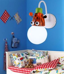 Creative strange lamp cartoon animal boy children's room creative lamp girl bedroom warm wall bedside lamp