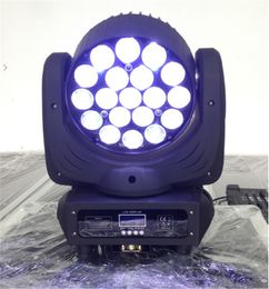 12 pieces 19 led dj lighting Moving heads 19*10W RBGW 4IN1 wash beam zoom led moving heads