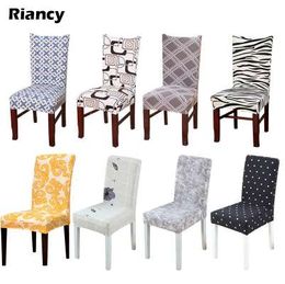 1pcs Striped Plaids Stretch Home Decor Dining Chair Cover Spandex Decoration covering Office Banquet Hotel chair Covers 43006