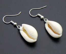 20Pair Europe Simple Beach Sea Shell Conch Shape Earrings Women Gfit DIY Jewellery NEW