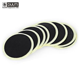 DUUTI 10pcs Bike Inner Tire No-glue Adhesive Tube Patch Bicycle Repairing Tool diameter of the patch is 25mm