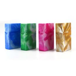 Colorful Plastic Cigarette Cases Store Storage Box Exclusive Design Anti Fall Deformation Protection Moisture-proof