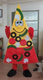 2018 Discount factory sale Good vision adult food Pizza slice mascot costume for sale