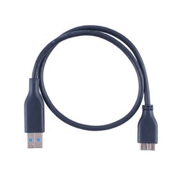 USB 3.0 Male A to Micro B Cable Cord Adapter Converter For External Hard Drive Disk HDD High Speed approx 45cm