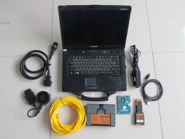 for BMW ICOM A2+B+C Multiplexer Diagnostic & Programming Tool Multi-language hdd 1000gb with cf52 Laptop ready to use