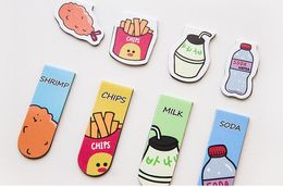 Cute Magnet Paper Clip School Office Bookmarks Supplies Escolar Papelaria Stationery 100 Sets