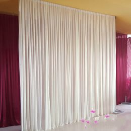 3m*6m backdrop for any color Party Curtain festival Celebration wedding Stage Performance Background Drape Drape Wall valane backcloth