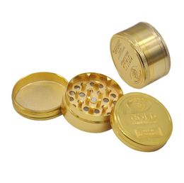 Mini zinc alloy smoke grinder, metal three layer smoke grinder, cigarette cutter, metal smoking set.