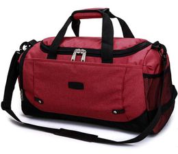 Women Men Nylon Breathable Large Capacity travel duffle bag Pure Brief Zipper Desinger Sport&Outdoor Packs