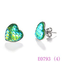 Jewellery earrings 3 sets /pack Mixed stud hoop charms dangle earring For Women Rhinestone Sequin ear stud E0793