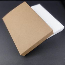 White Kraft Paper Envelope Postcards Greeting Card Cover Photo Mask Gift Packaging Boxes 19*13*5.5cm/19*13*3cm QW8800