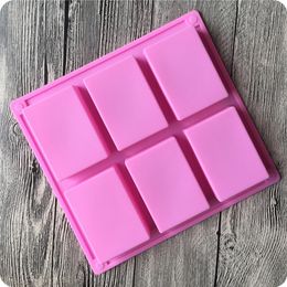 Free shipping 8*5.5*2.5cm square Silicone Baking Mould Cake Pan Moulds Handmade Biscuit Mould Soap Mould mould lin2560