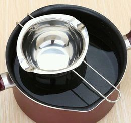Bakeware Stainless Steel Chocolate Melting Pot Double Boiler Milk Bowl Butter Candy Warmer Pastry Baking Tools KD18