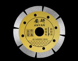 Diamond Cutting Disc Electric Saw Blade Cutting Circlular Saw For Glass/Jade/Tile/Stone/Marble/Granite 114x20x1.8mm Power Tools Accessories