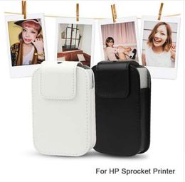NEW Fashion PU Leather Waterproof Travel Storage Carrying Case Protective Cover Bag Pouch for HP Sprocket Photo Camera Printer